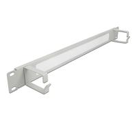 Delock Gestión de Cables de 19 Pulgadas con 2 Patillas 1 HE Gris