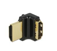 Delock hdmi-a/hdmi-a, f/m, 90° negro