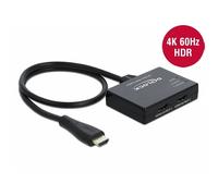 Delock hdmi splitter 1 x hdmi in > 2 x hdmi out 4k 60hz