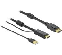 DELOCK HDMI zu DisplayPort Kabel 4K 30Hz NUEVO