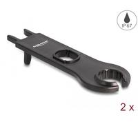 DELOCK Herramienta para Cables y Conectores DL4, Redondo, Negro 2 Piezas Marca