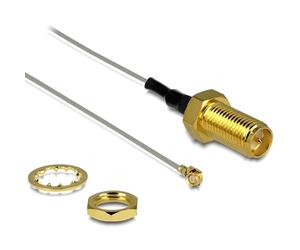 DELOCK HF Kabel I-PEX -> RP-SMA St/Bu 0.20m NUEVO