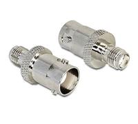 DeLock HF SMA Hembra a BNC Hembra Adaptador