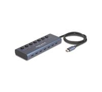 Delock Hub - 6 x USB-C + 1 x USB-C (Spannungsversorgung)