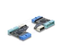 Usb 5 gbps hub 20 pin pfostenbuchse zu 1 x usb 5 gbps 20 pin pfostenst