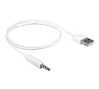 DELOCK Ipod Shuffle Kabel 3,5mm Klinke -> USB A St NUEVO
