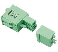 Delock - Juego de Bloques de Terminal para Placa de 2 Pines, 5,08 mm, cuadrícula Vertical