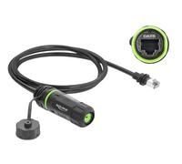 Delock kabel rj45 stecker zu rj45 buchse cat.6 zum einbau mit m20 x 1,
