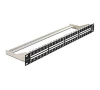 DeLOCK Keystone 19Z - Panel de Conexiones (48 Puertos, 1 U, con Carril)