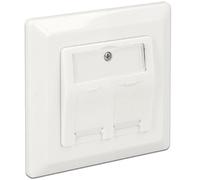 DELOCK Keystone Anschlussdose 2-Port NUEVO