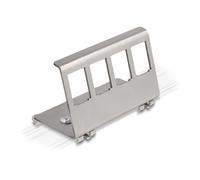DELOCK Keystone Metall Halterung 4 Port NUEVO