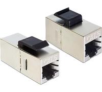 DeLock Keystone - Módulo RJ45 Hembra a RJ45 Hembra (Cat. 6, 25 Unidades)