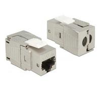 DeLock Keystone módulo RJ45 Hembra Cat 6 A