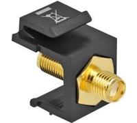 Delock Keystone - Módulo SMA Hembra a SMA Hembra, Color Negro