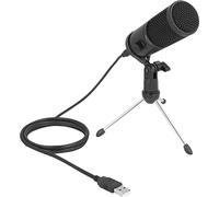 DELOCK Kondensator Mikrofon - Micrófono USB con Cargador de 24 bits / 192 khz para PC UND Notebook