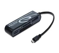 DeLock - Lector de Tarjetas OTG Micro USB > 5 Ranuras para Smartphones
