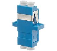 DeLock LWL - Acoplamiento LC Duplex (Hembra a Hembra, 2 Unidades), Color Azul