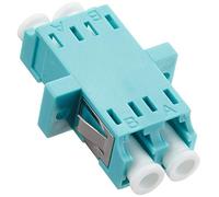 DeLock LWL - Conector LC dúplex Hembra (2 Unidades), Color Azul Claro
