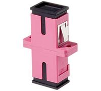 DeLock LWL - Conector SC Simplex Hembra multimodo (4 Unidades), Color Morado
