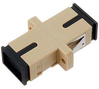 DeLock LWL - Conector SC Simplex (multimodo, 4 Unidades), Color Beige