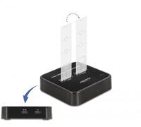 DeLOCK M.2 Docking Station for 2 x M.2 SATA SSD with Clone Function