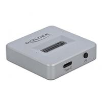 Delock m.2 estación de acoplamiento para m.2 nvme pcie ssd con usb ty