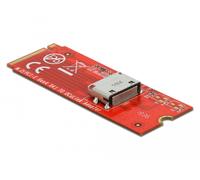 Delock m.2 tecla m a 1 x oculink sff-8612 convertidor