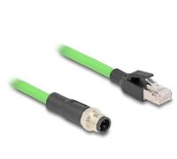 DELOCK M12 Kabel D-kodiert 4 Pin St. zu NUEVO