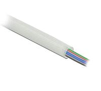 Delock Manguera de protección de Fibra de Vidrio, 5 m x 4 mm, Color Blanco