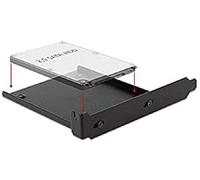 DELOCK Marco de Montaje para 1 Disco Duro de 6,35 cm y 2,5 Pulgadas en la Ranura de PC.
