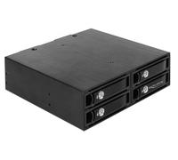 DELOCK 47233 - Marco extraíble 5,25 para 4x 2,5 SATA, SAS HDD, SSD 12 Gb