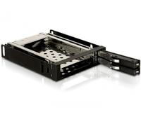 Delock marco intercambiable de 3,5 pulgadas para 2 discos duros sata d