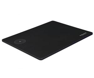 DeLOCK Mauspad mit induktivem Ladegerät USB Negro