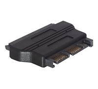 DeLOCK Micro SATA FM + 2-Pin Power + SATA - Adaptador SATA/Micro SATA, Rojo