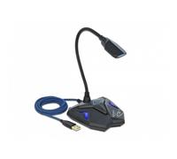 Delock Micrófono para Gaming USB Negro