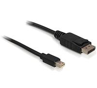 Cable de vídeo/audio DeLOCK - Mini DisplayPort (M) a DisplayPort (M) - 1,8 m