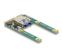 Delock mini pcie i/o 1 x usb 2.0 tipo-a hembra full size/half size