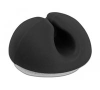 Delock mini set de portacables de 10 piezas negro