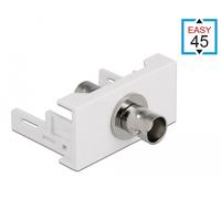 Delock módulo bnc easy 45 puerto hembra 22,5 x 45 mm