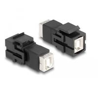 Delock módulo keystone de conector usb 2.0 tipo-b a conector usb 2.0