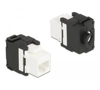 Delock módulo keystone rj45 hembra a lsa cat.6a 180° sin herramienta