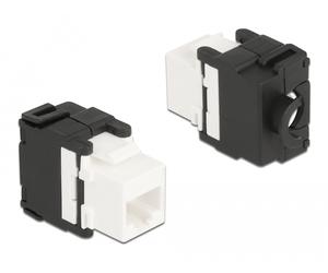 Delock módulo keystone rj45 hembra a lsa cat.6a 180° sin herramienta