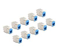 Delock módulo keystone rj45 hembra a lsa cat.6a montaje sin herramien
