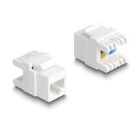 Delock módulo keystone rj45 hembra a lsa cat.6a sin herramientas mini