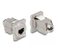 DELOCK Módulo Type-D RJ45 Cat.6A Hembra a LSA Hembra Marca