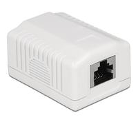 DeLOCK Network Wall Socket 1 Port Cat.6A LSA