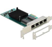 Delock - Netzwerkadapter - Pcie 2,1 - Gigabit Ethernet X 4 (88504)