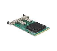 DeLOCK OCP 3.0 Karte zu 2 x SFP+ Tarjeta de Red 10 Gigabit LAN Ethernet Fibra Intel X710 para PC Servidor