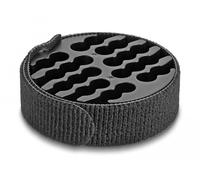 Delock organizador de cables con bridas de gancho y bucle negro