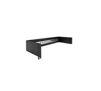 Delock Panel de Carril DIN de 19 Pulgadas, 2 UE, Color Negro